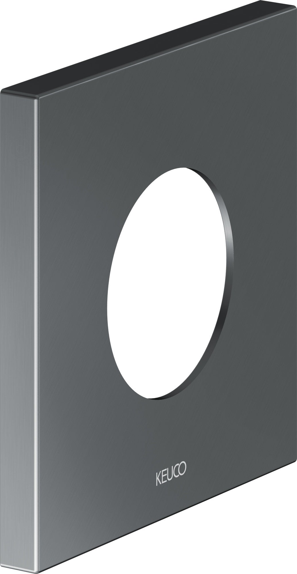 KEUCO IXMO Wandrosette 59556, rund, 105 mm, verchromt – für Ab- und Umstellventile