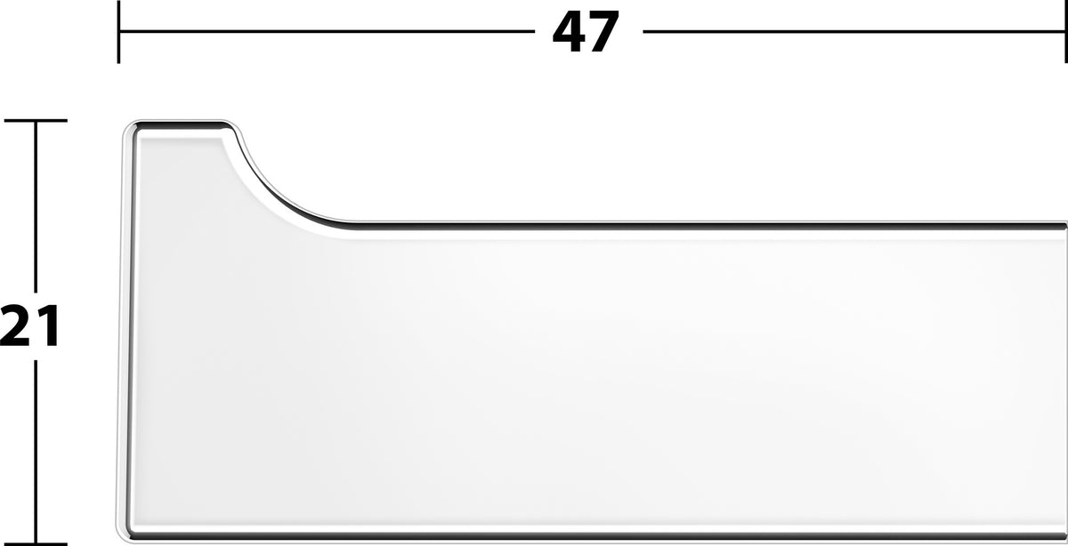 KEUCO Handtuchhaken Edition 11 11114 – Verchromter Einfachhaken, 47 mm, Wandmontage