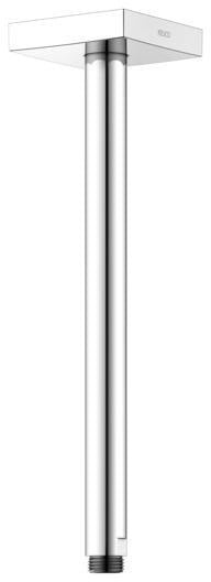 KEUCO Brausearm Edition 300 Deckenanschluss 100 mm verchromt – Eckige Form für moderne Duschen