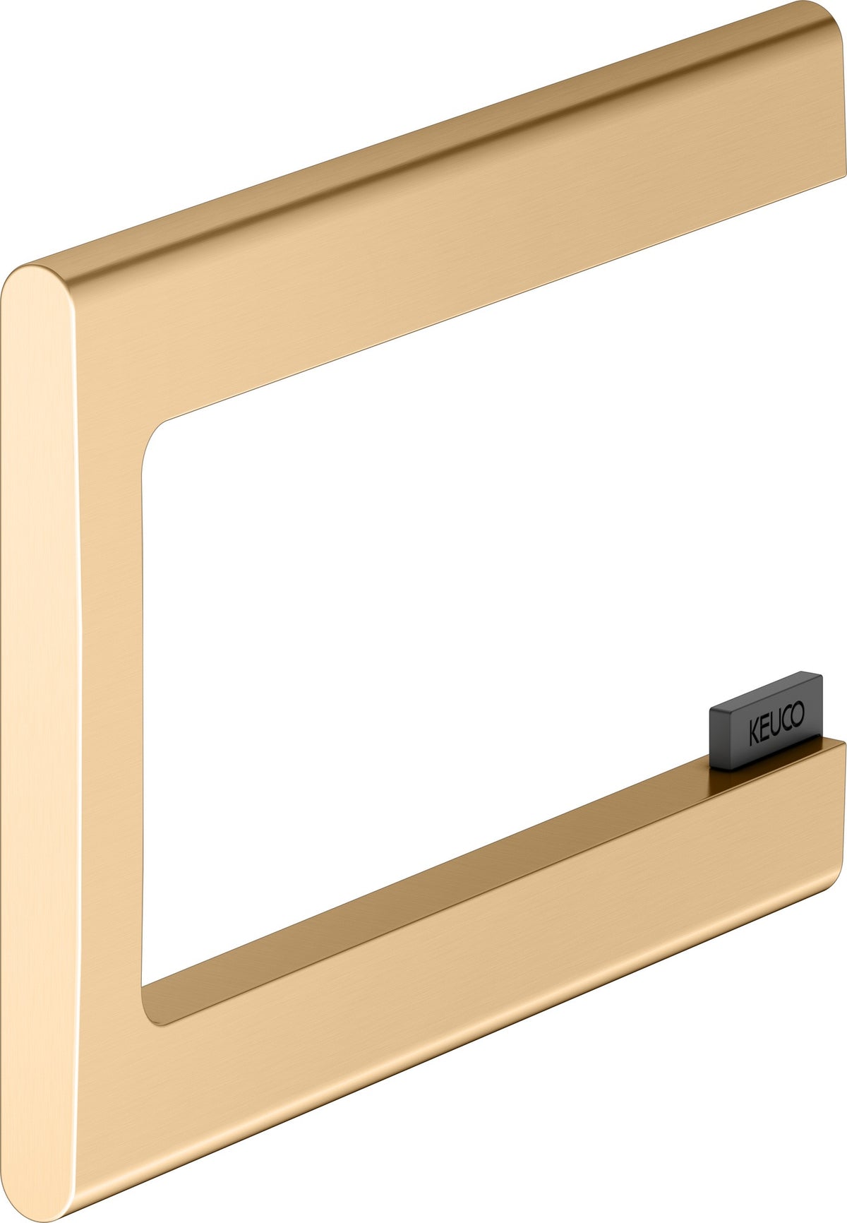 KEUCO Edition 400 Toilettenpapier-Rollenhalter offene Form verchromt, Wandmontage