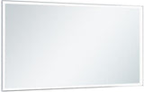 KEUCO Royal Lumos Lichtspiegel 700 x 650 mm, schwarz-eloxiert, LED-Beleuchtung