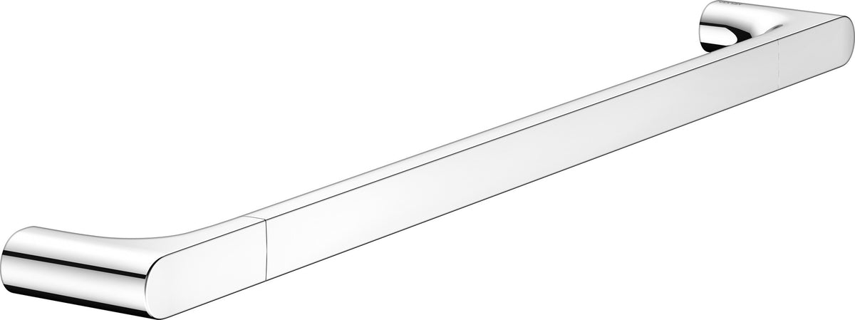 KEUCO Edition 400 Badetuchhalter 600 mm verchromt – eckiges Design von Tesseraux & Partner
