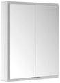 KEUCO Royal Modular 2.0 Spiegelschrank, unbeleuchtet, 600x700x120 mm, silber-eloxiert, 2 Türen, Steckdose & USB