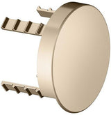 KEUCO Abdeckblende Armaturenzubehör 59949 für Rohrunterbrecher, rund, verchromt, 90 mm