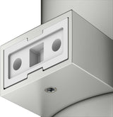 KEUCO Collection Moll Toilettenbürstengarnitur Wand verchromt/weiß – Wandmontage mit Deckel
