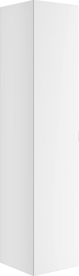 KEUCO Edition 11 Art Hochschrank mit Steckdose, 1-türig, links, 400 x 1800 x 360 mm, blue satin/Glas blue satin
