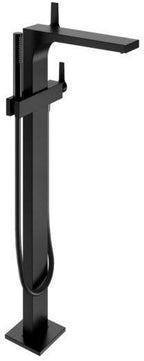 mit Schlauchanschluss, Brausehalter, Handbrause, Brauseschla / schwarz matt / keine Angabe