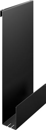 KEUCO Duschablage 24951 einhängbar 320 x 600 x 90 mm schwarz matt mit Haken