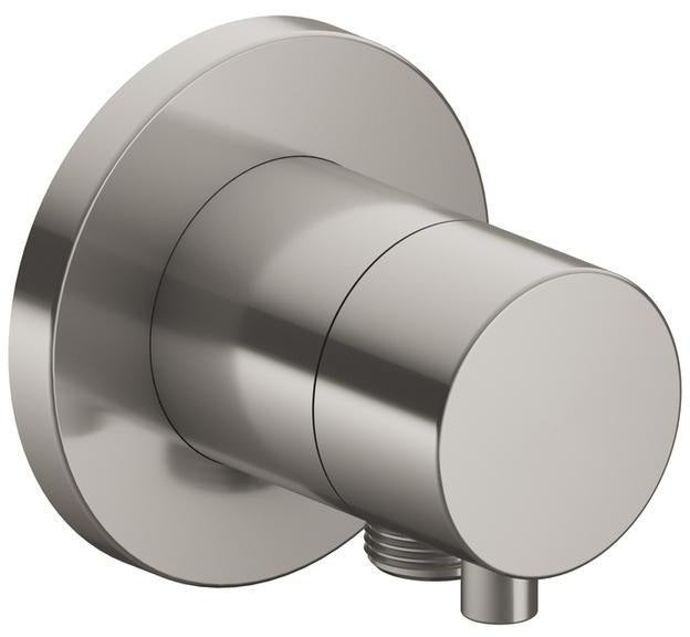 KEUCO IXMO 3-Wege Ab-/Umstellventil DN 15 UP mit Comfort Griff, runder Rosette, Nickel gebürstet