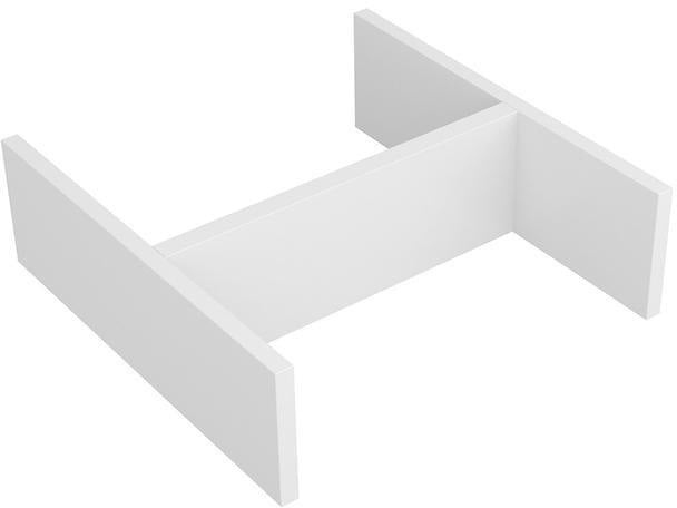 KEUCO EDITION 400 Inneneinteilung Größe S für Möbeltiefe 450 mm, Frontauszug, Weiß