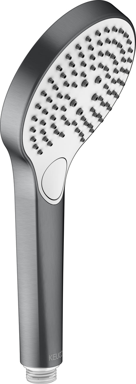 KEUCO IXMO_solo Handbrause 59580 verchromt – 1 Strahl, Eco Air, 100 mm