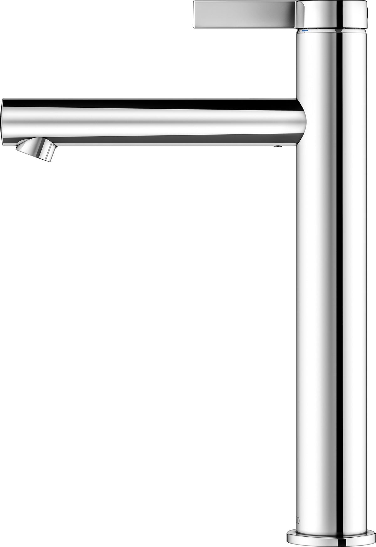 KEUCO IXMO Pure Einhebel-Waschtischmischer 210 mm ohne Ablaufgarnitur, verchromt