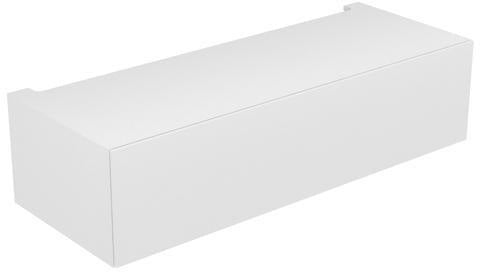 KEUCO Edition 11 Unterbauschrank 1400 mm anthrazit Glas mit Push-to-Open