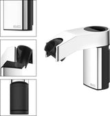 KEUCO AXESS Brausehalter 35010 höhenverstellbar schwarz matt – flexible Duschkopfhalterung