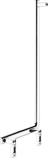 KEUCO AXESS Winkelgriff 90° rechts 520/1090 mm verchromt – Barrierefreier Halt für Bad und WC