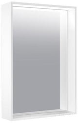 KEUCO X-Line Lichtspiegel 460x850mm anthrazit – LED, Touch-Sensor, A++