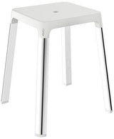 KEUCO AXESS Bad-Hocker 35082 – verchromt/weiß, stilvoll & funktional