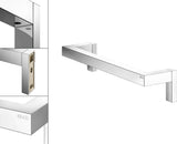 KEUCO Haltegriff Edition 90 Square 320 mm verchromt – Wandmontage, Belastbarkeit 115 kg