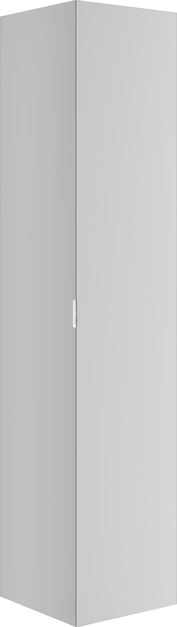 KEUCO Edition 11 Art Hochschrank 400 x 1800 x 360 mm, 1-türig, rechts, mit Steckdose, weiß