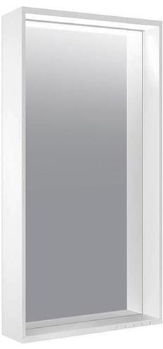 KEUCO X-Line Lichtspiegel 460x850mm anthrazit – LED, Touch-Sensor, A++