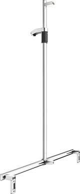KEUCO Duschhandlauf AXESS 35014, silber-eloxiert, 1000/1301 mm, mit Brausestange