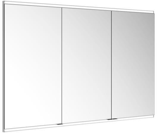 KEUCO Royal Modular 2.0 Spiegelschrank LED beleuchtet 900 mm Wandeinbau silber-eloxiert