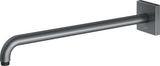 KEUCO Brausearm Edition 300, Wandanschluss, 300 mm, verchromt – Eckige Form, Metall
