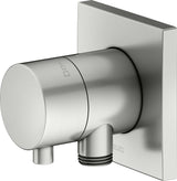 KEUCO IXMO Comfort Absperrventil Unterputz DN15 rund Messing gebürstet 59541