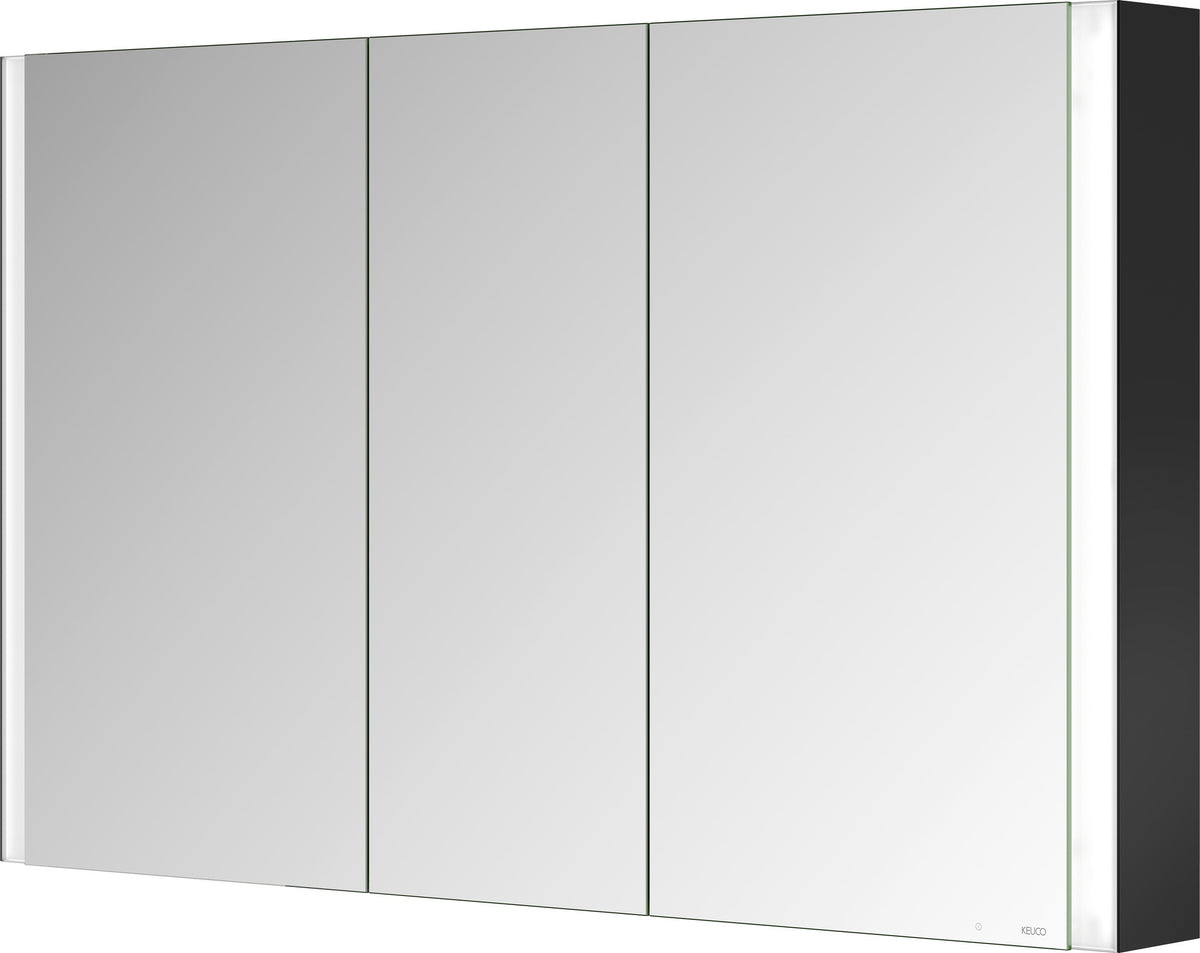 KEUCO SOMARIS Spiegelschrank 1200 mm verspiegelt – Wandvorbau mit 710 mm Höhe