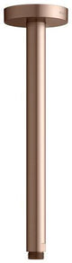 KEUCO Brausearm Elegance 51688, Deckenanschluss, 100 mm, verchromt – Rundes Design für die Deckenmontage