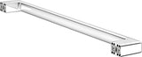 KEUCO Collection Moll Badetuchhalter 600 mm verchromt – Wandmontage, eckiges Design