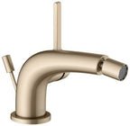 mit Zugstangen-Ablaufgarnitur / bronze gebürstet / keine Angabe