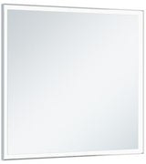 KEUCO Royal Lumos Lichtspiegel 700 x 650 mm, schwarz-eloxiert, LED-Beleuchtung