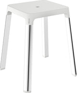 KEUCO AXESS Bad-Hocker 35082 – verchromt/weiß, stilvoll & funktional