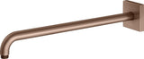 KEUCO Brausearm Edition 300, Wandanschluss, 300 mm, verchromt – Eckige Form, Metall