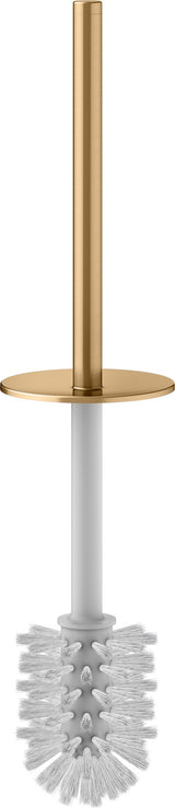KEUCO Ersatz-Toilettenbürste zu 12764 – Griff & Deckel, Messing gebürstet/anthrazit