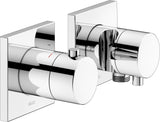 KEUCO Edition 11 Thermostatarmatur Unterputz 2-Wege schwarzchrom gebürstet