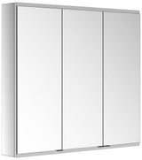 KEUCO Royal Modular 2.0 Spiegelschrank 900 mm, 3 Türen, silber-eloxiert, ohne Beleuchtung