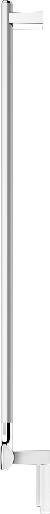 KEUCO AXESS Winkelgriff 90° rechts 520/1090 mm verchromt – Barrierefreier Halt für Bad und WC