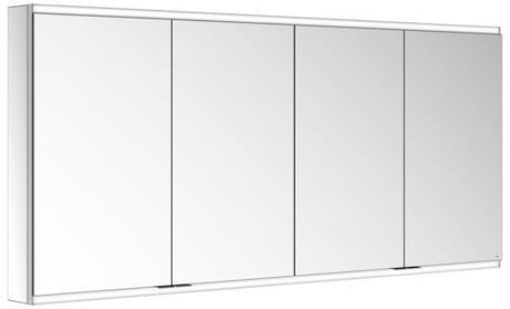 KEUCO Royal Modular 2.0 Spiegelschrank 1600 mm beleuchtet, 4 Türen, silber-eloxiert