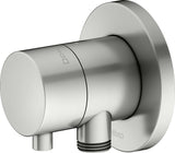KEUCO IXMO Comfort Absperrventil Unterputz DN15 rund Messing gebürstet 59541