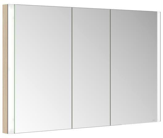 KEUCO SOMARIS Spiegelschrank Wandeinbau 1200 x 710 x 115 mm verspiegelt – Stilvolles Design