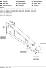 KEUCO Plan Care Stützklappgriff WC mit Toilettenpapierhalter 700 mm verchromt/schwarz