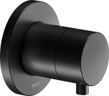 KEUCO IXMO Comfort 2-Wege Umstellventil Unterputz DN15, rund, schwarz matt