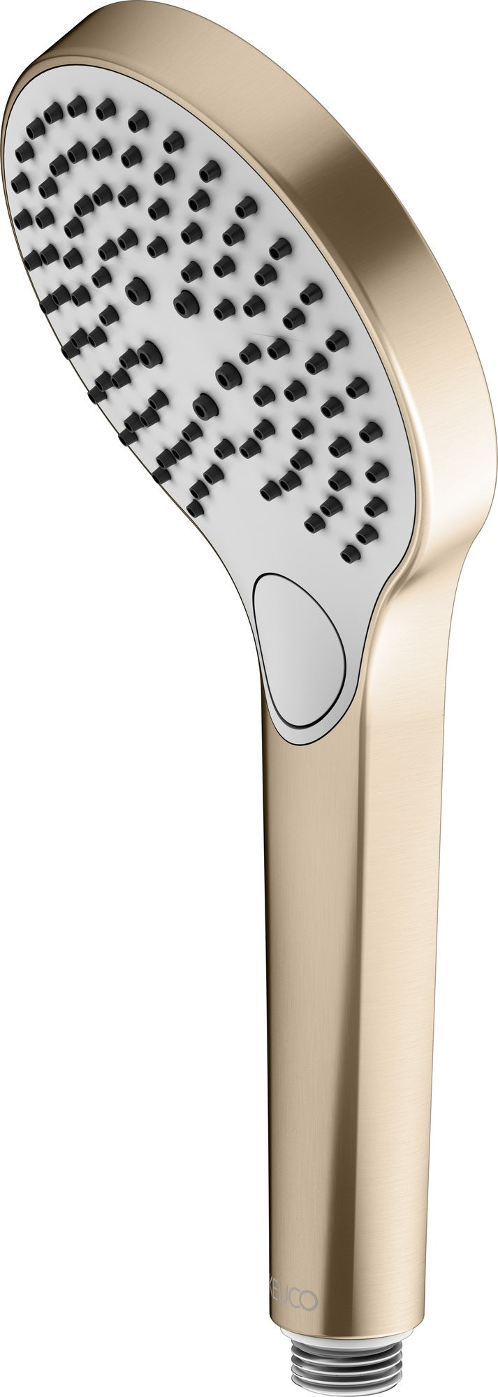 KEUCO IXMO_solo Handbrause 59580 verchromt – 1 Strahl, Eco Air, 100 mm