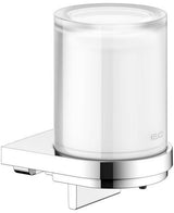 KEUCO Collection Moll Lotionspender 12752 – verchromt/weiß, 180 ml, Wandmontage