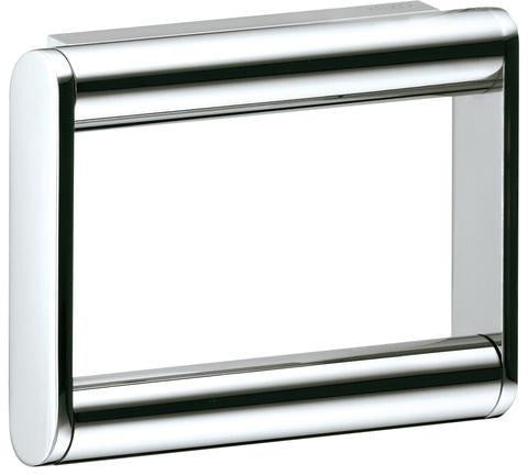KEUCO Plan Toilettenpapierhalter diebstahlgesichert verchromt – Wandmontage
