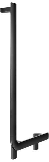 KEUCO AXESS Winkelgriff 90° links 381/851 mm silber-eloxiert – Wandmontage