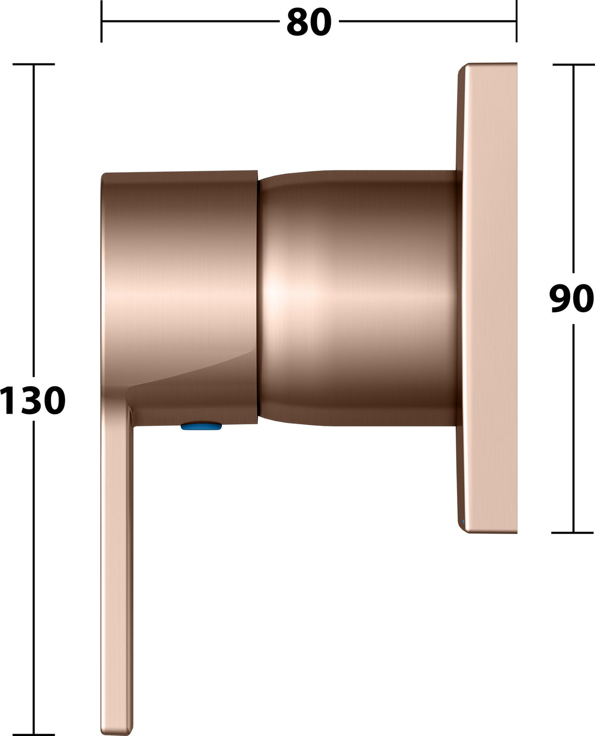 KEUCO Edition 11 Einhebelmischer Unterputz verchromt – Fertigmontageset für Grundkörper 59951000070