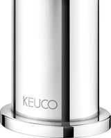 KEUCO IXMO Pure Einhebel-Bidetmischer mit Zugstangen-Ablaufgarnitur, verchromt, runde Rosette